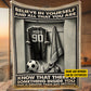 Motivational Personalized Soccer Fleece Blanket, Believe In Yourself All That You Are Woven Blanket, Cool Sherpa Blanket Gift For Soccer Lovers