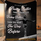 Motivational Gymnastic Woman Fleece Blanket, It's Not About Being Better Than Someone Else Woven Blanket, Cool Sherpa Blanket Gift For Gymnastic Lovers