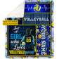 Personalized Volleyball Girl Fleece Blanket, Just A Girl Who Loves Volleyball Sport Woven Blanket, Cozy Sherpa Blanket Gift For Volleyball Lovers