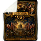 July 4th Washington Jefferson USA 250th Anniversary Fleece Blanket, We The People Woven Blanket, Sherpa Blanket Independence Day Gift For American Patriot