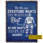 Personalized Hockey Boy Fleece Blanket, Be The One Everyone Wants To Watch Woven Blanket, Cool Sherpa Blanket Gift For Hockey Lovers