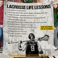 Personalized Lacrosse Girls Fleece Blanket, Lacrosse Life Lessons Sport Woven Blanket - Sherpa Blanket Gift For Lacrosse Lovers