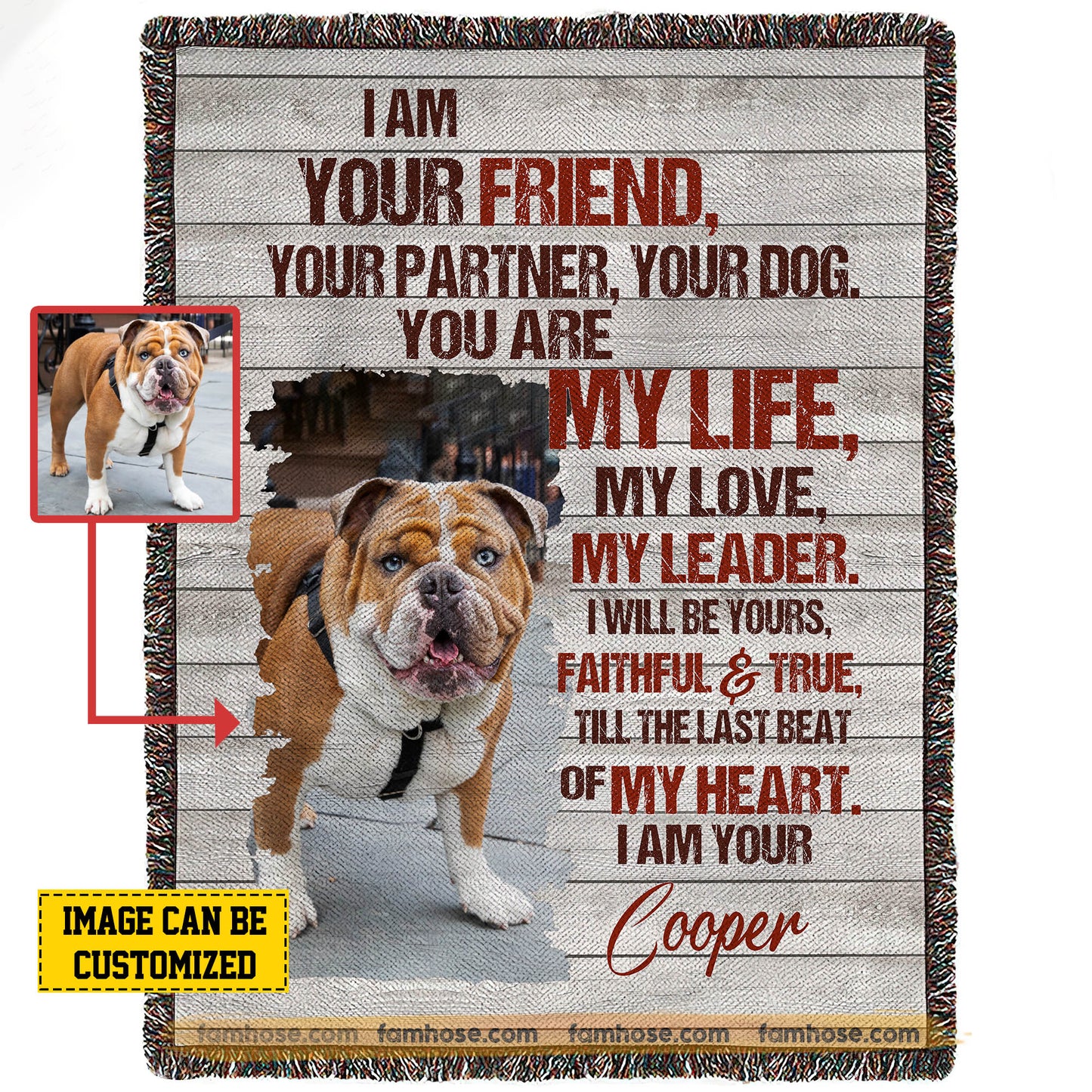 Personalized Dog Fleece Blanket, For The Dog Who Holds My Heart Woven Blanket, Cozy Sherpa Blanket Gift For Dog Lovers