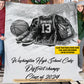 Personalized Class Basketball Team Fleece Blanket, Sports Club Members Woven Blanket, Commemorative Cool Sherpa Blanket Gift For Basketball Team Members