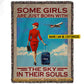 Vintage Personalized Flight Attendant Fleece Blanket, Some Girls Are Born To Fly Woven Blanket, Sherpa Blanket Gift For Air Hostess