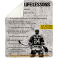 Cool Personalized Hockey Boy Fleece Blanket, Hockey Life Lessons Sport Woven Blanket, Cool Sherpa Blanket Gift For Hockey Lovers