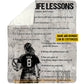 Motivational Personalized Rugby Girl Fleece Blanket, Rugby Life Lessons Sport Woven Blanket, Cool Sherpa Blanket Gift For Rugby Lovers