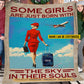 Vintage Personalized Flight Attendant Fleece Blanket, Some Girls Are Born To Fly Woven Blanket, Sherpa Blanket Gift For Air Hostess