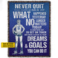 Personalized Motivational Volleyball Girl Fleece Blanket, Dreams And Goals You Can Do It Sport Woven Blanket, Cool Sherpa Blanket Gift For Volleyball Lovers