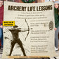Personalized Archery Boy Fleece Blanket, Archery Life Lessons Woven Blanket, Cool Sherpa Blanket Gift For Archery Lovers