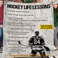 Cool Personalized Hockey Boy Fleece Blanket, Hockey Life Lessons Sport Woven Blanket, Cool Sherpa Blanket Gift For Hockey Lovers