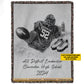 Personalized Class Football Team Fleece Blanket, Sports Club Members Woven Blanket, Commemorative Cool Sherpa Blanket Gift For Football Team Members