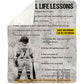 Personalized Baseball Boy Fleece Blanket, Baseball Life Lessons Sport Woven Blanket, Cool Sherpa Blanket Gift For Baseball Lovers