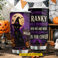 Personalized Halloween Black Cat Witch Tumbler, Never Underestimate A Cranky Old Woman, Spooky Season Stainless Steel Tumbler, Travel Mug Tumblers Gift For Cat Lover