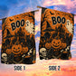 Halloween Boo Garden & House Flag, Black Cat Ghost Pumpkin Yard Flag, Spooky Season Gift For Ghost Lover