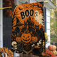 Halloween Boo Garden & House Flag, Black Cat Ghost Pumpkin Yard Flag, Spooky Season Gift For Ghost Lover