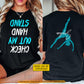 Personalized Gymnastics Two-sided T-shirt, Check Out My Hand Stand Sport Tees Gift For Gymnastics Lover