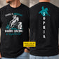 Personalized Barrel Racing First Day Of School Two-sided T-shirt, School Is Important Back To School Tees, Student Gift For Barrel Racing Lover