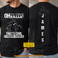 Funny Personalized Wrestling Two-sided T-shirt, That's Cool I Throw People Sport Tees Gift For Wrestling Lover