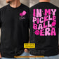Personalized Pickleball Two-sided T-shirt, In My Pickleball Era Sport Tees Gift For Pickleball Lover