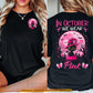 Pink Cat Breast Cancer Awareness Two-sided T-shirt, In October We Wear Pink Ribbon Tees Gift For Cat Lover