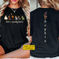 Personalized Halloween Horse Two-sided T-shirt, Just A Spooky Season Tees Gift For Horse Lover