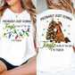 Funny Horse Two-sided T-shirt, Probably Just Gonna Jingle Tees Xmas Gift For Horse Lover