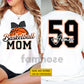 Personalized Basketball Mom Two-sided T-shirt, Basketball Mom Design Tees Mother's Day Gift For Basketball Lovers