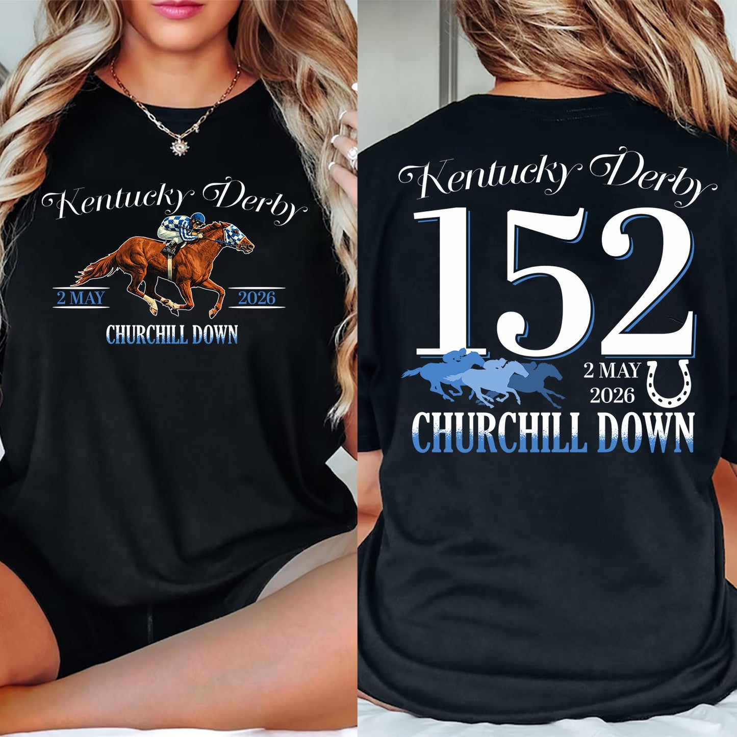 Secretariat Horse Two-side T-shirt, Churchill Down Tees Gift For Horse Racing Lovers, Fan Of Kentucky Derby