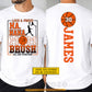 Personalized Basketball Mom Two-sided T-shirt, Loud & Proud All Day Everyday Tees Mother's Day Gift For Basketball Lovers