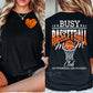 Funny Basketball Mom Two-sided T-shirt, Busy Basketball Mom Club Tees Gift For Basketball Lovers