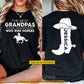 Personalized Horse Grandpa Two-sided T-shirt, The Best Grandpas Have Daughters Tees Gift For Horse Lovers