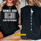 Funny Personalized Ballet Dad Daughter Two-sided T-shirt, Dance Dad Scan For Payment Tees Father's Day Gift For Ballet Lovers