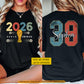 Personalized International Soccer Championship 2026 Two-sided T-shirt, North America Football Tournament 2026 Tees Sport Gift
