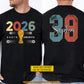 Personalized International Soccer Championship 2026 Two-sided T-shirt, North America Football Tournament 2026 Tees Sport Gift