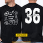 Personalized Soccer Two-sided T-shirt, USA Soccer Fever 2026 Global Soccer Competition Tees Sport Gift For Soccer Lovers