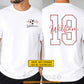 Personalized Soccer Two-sided T-shirt, Heartbeat Of The Game Sport Tees Gift For Soccer Lovers