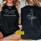 Personalized Ballet Two-sided T-shirt, Like A Sport Only Harder Tees Gift For Ballet Lover