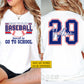 Personalized Baseball First Day Of School Two-sided T-shirt, Born To Play Baseball Back To School Sport Tees, Student Gift For Baseball Lover