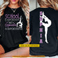 Personalized Gymnastics First Day Of School Two-sided T-shirt, School Is Important Back To School Sport Tees, Student Gift For Gymnastics Lover