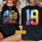 Personalized Softball Two-sided T-shirt, I Will Be Waiting For You At Home Sport Tees Gift For Softball Lover