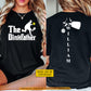 Personalized Pickleball Two-sided T-shirt, The Dinkfather Sport Tees Gift For Pickleball Lover