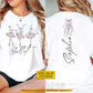 Personalized Ballet Two-sided T-shirt, Dance With Grace Tees Gift For Ballet Lover