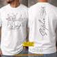 Personalized Ballet Two-sided T-shirt, Dance With Grace Tees Gift For Ballet Lover