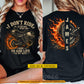 Personalized Motorcycle Two-sided T-shirt, I Ride To Add Life To My Days Tees Gift For Bikers