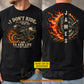 Personalized Motorcycle Two-sided T-shirt, I Ride To Add Life To My Days Tees Gift For Bikers