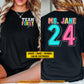 Personalized Team Grade Two-sided T-shirt, Class Team Tees Gift For Teacher Class