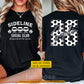 Personalized Soccer Parent Two-sided T-shirt, Sideline Social Club Sport Tees Gift For Soccer Lovers