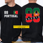 Personalized International Soccer Championship Two-sided T-shirt, Custom National Football Club Fan Tees Sport Gift