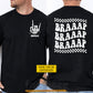 Personalized Motocross Two-sided T-shirt, Braaap Braaap Braaap Tees Gift For Dirt Bike Lovers